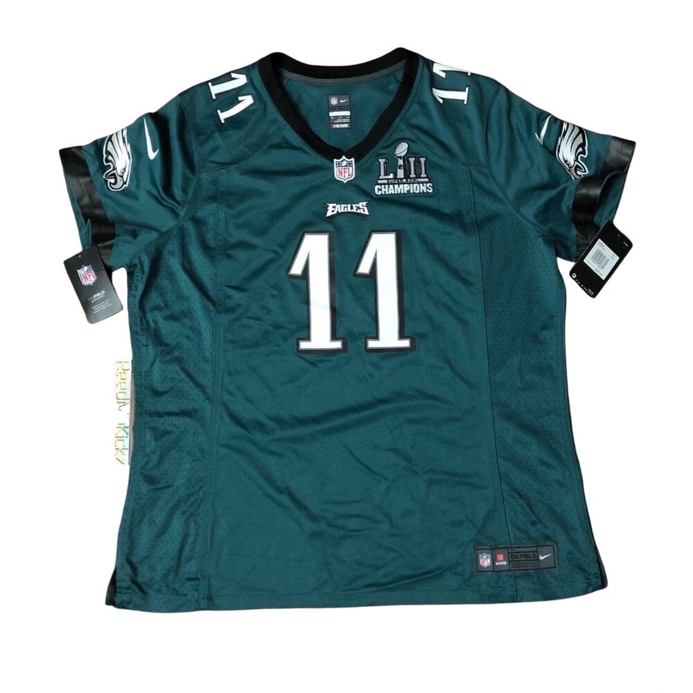 Nike Philadelphia Eagles Superbowl jersey Wentz Womens 2XL